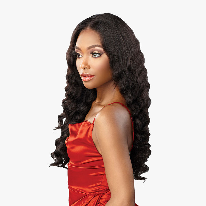 Sensationnel 100% Unprocessed Virgin Human Hair 13x4 HD Lace Wig LOOSE WAVE 24" | Loc & Lovely Beauty Supply