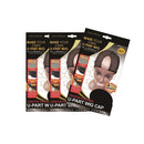 (3 Pack) Qfitt Center Parting U-Part Wig Cap