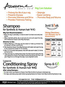 Awesome Professional Wig Care Solution Spray & Go Leave-In Conditioning Spray | Loc & Lovely Beauty Supply