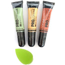 L.A. Girl HD Pro Conceal Set Orange, Yellow, Green Correctors With Tweezty® Beauty Makeup Blender - Loc & Lovely Beauty Supply