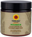 Tropic Isle Living Jamaican Black Castor Oil Coconut Hair Food 4oz | Loc & Lovely Beauty Supply