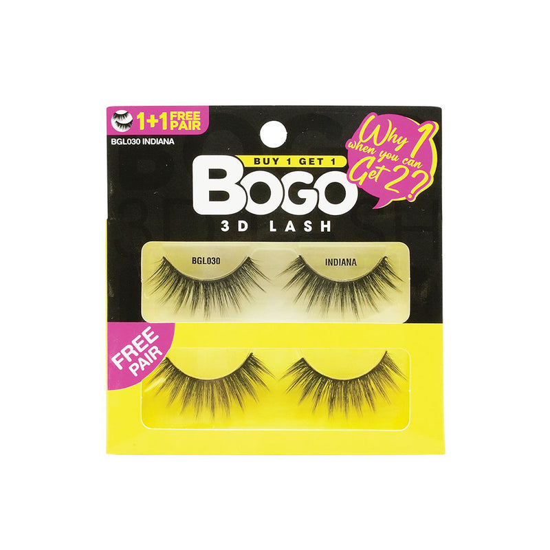 EBIN New York BOGO 3D Lash 1+1 Free Pair | Loc & Lovely Beauty Supply