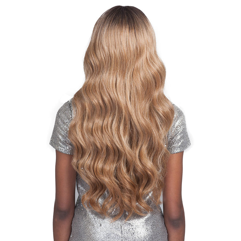 Bobbi Boss Human Hair Blend 13x4 Swiss Lace Front Wig MBLF190 CARMELA | Loc & Lovely Beauty Supply