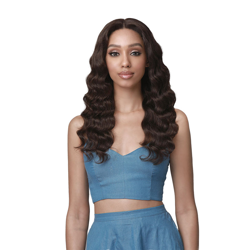 Bobbi Boss 100% Unprocessed Human Bundle Hair 360° HD Lace Wig MHLF516 NAHLA | Loc & Lovely Beauty Supply
