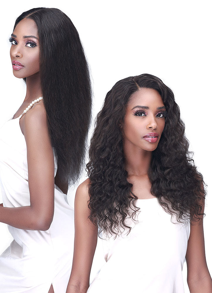 Bobbi Boss 100% Unprocessed Human Hair Wet & Wavy 360° HD Lace Wig MHLF519 WW BRAELYNN | Loc & Lovely Beauty Supply