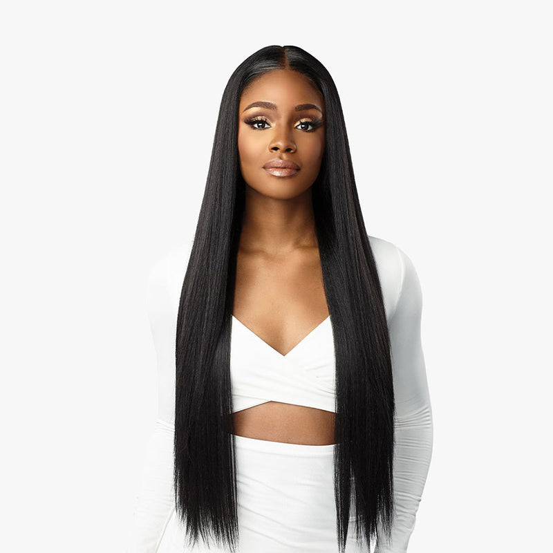 Sensationnel Butta Lace Human Hair Blend HD Lace Front Wig STRAIGHT 32" | Loc & Lovely Beauty Supply