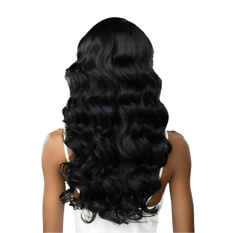 Sensationnel Butta Lace Human Hair Blend HD Lace Front Wig LOOSE DEEP 24" 