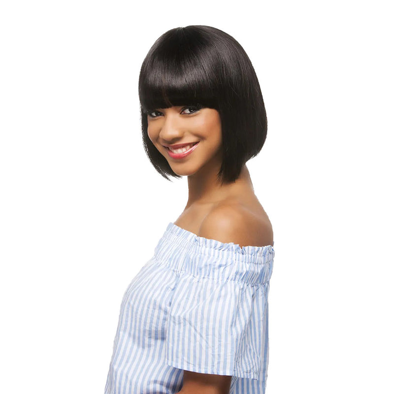 Vivica's Natural Brazilian Human Hair Pure Stretch Cap Wig COCO | Loc & Lovely Beauty Supply