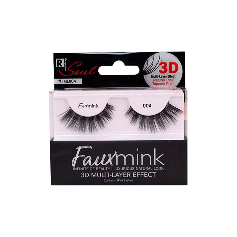 Response Soul 3D Multi-Layer Effect Faux Mink Lashes