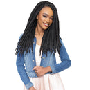 FEMI EDGE Loc N Roll 100% Human Hair Locs 10 Strands 0.7CM Thickness | Loc & Lovely Beauty Supply