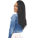 FEMI EDGE Loc N Roll 100% Human Hair Locs 60 Strands 0.7CM Thickness | Loc & Lovely Beauty Supply