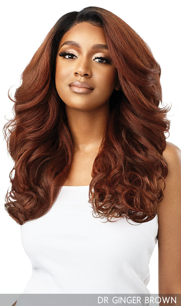 Outre Human Hair Blend 360 Lace Frontal 13x6 HD Lace Front Wig VELORA | Loc & Lovely Beauty Supply