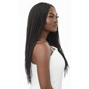 Outre Pre-Braided 13x4 HD Lace Front Wig KNOTLESS SQUARE PART BRAIDS 26" | Loc & Lovely Beauty Supply