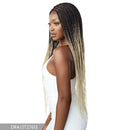 Outre Pre-Braided 13x4 HD Lace Front Wig KNOTLESS SQUARE PART BRAIDS | Loc & Lovely Beauty Supply