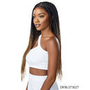 Outre Pre-Braided 13x4 HD Lace Front Wig KNOTLESS TRIANGLE PART BRAIDS | Loc & Lovely Beauty Supply