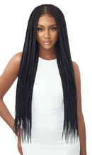 Outre Pre-Braided 4x4 HD Lace Front Wig MIDDLE PART FEED-IN BOX BRAIDS 36" | Loc & Lovely Beauty Supply