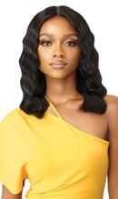 Outre The Daily Wig 100% Unprocessed Human Hair Lace Part Wig OCEAN BODY 16" | Loc & Lovely Beauty Supply