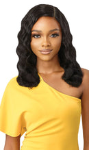 Outre The Daily Wig 100% Unprocessed Human Hair Lace Part Wig OCEAN BODY 16" | Loc & Lovely Beauty Supply