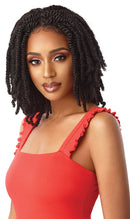 Outre X-Pression Twisted Up Lace Front 4X4 Braid Wig STRAIGHT BOMB TWIST 14" | Loc & Lovely Beauty Supply