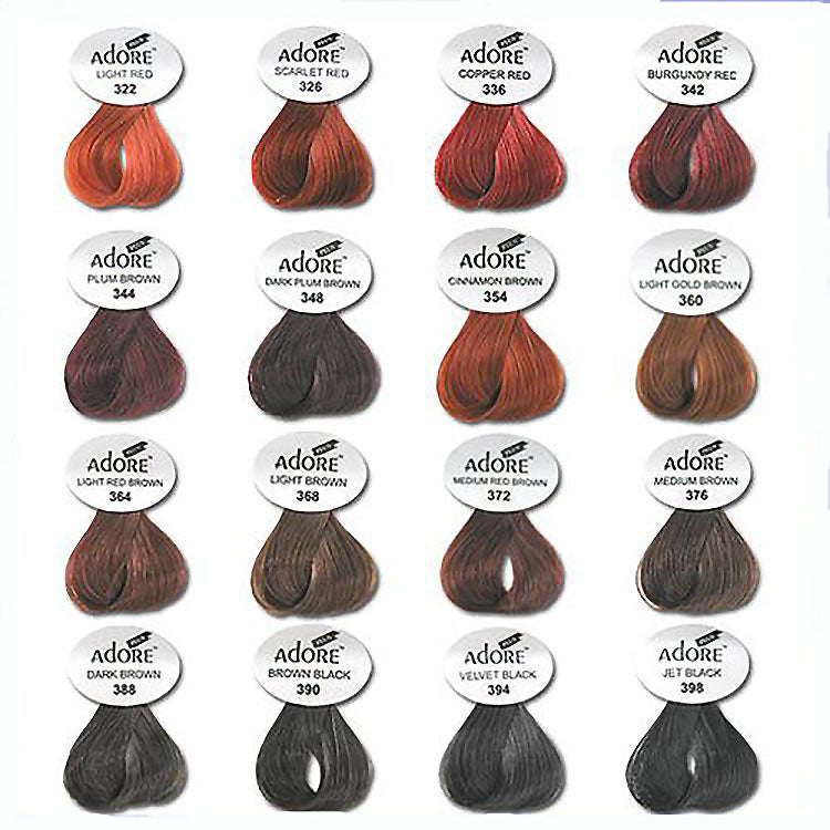 Adore Plus Extra Conditioning Semi-Permanent Hair Color - Loc & Lovely Beauty Supply