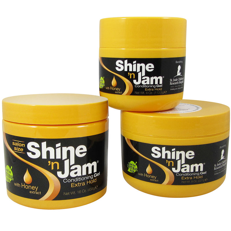 Ampro Shine n Jam Extra Hold Gel | Loc & Lovely Beauty Supply