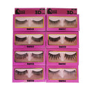 (12 Pack) Black Mink 3D Lashes | Hair Crown Beauty Suppl
