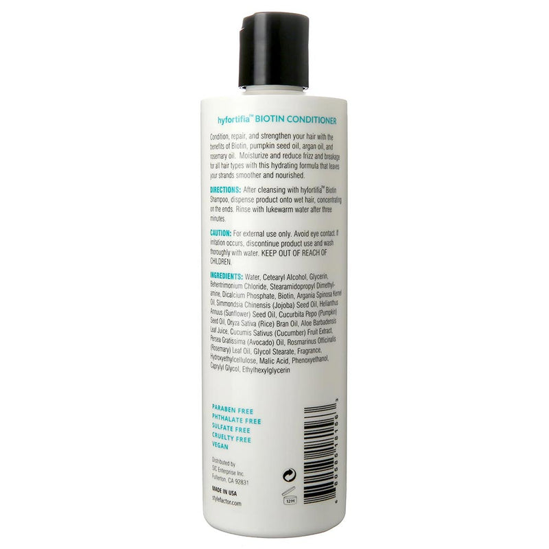 Style Factor hyfortifia™ Biotin Shampoo & Conditioner 12 FL OZ | Loc & Lovely Beauty Supply