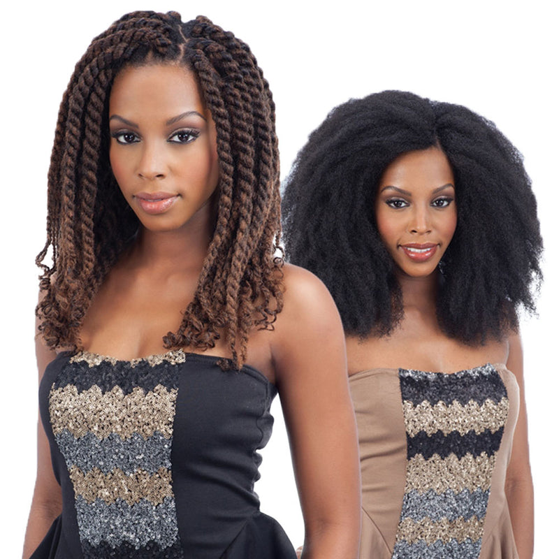 FreeTress EQUAL Cuban Twist Braid Double Strand Style 12" | Loc & Lovely Beauty Supply