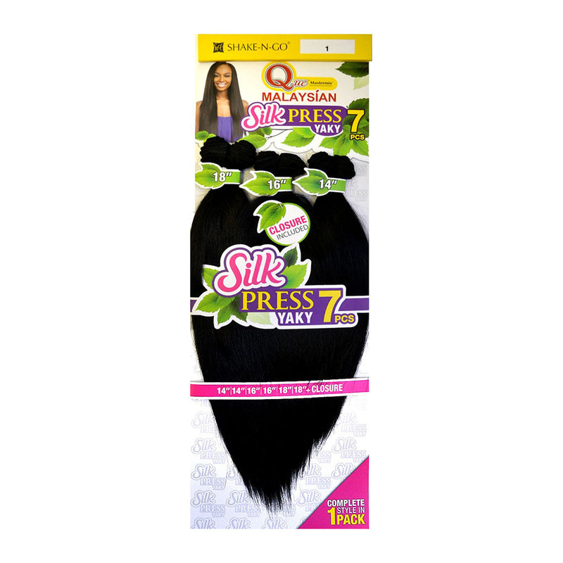 Que Mastermix Malaysian Silk Press Yaki - Loc & Lovely Beauty Supply