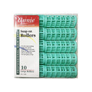 Annie Snap On Rollers LARGE (10CT) | Loc & Lovely Beauty Supply