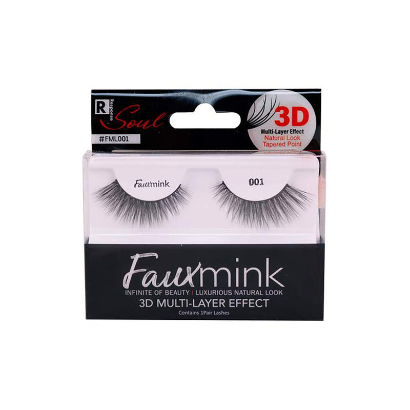 Response Soul 3D Multi-Layer Effect Faux Mink Lashes | Loc & Lovely Beauty Supply
